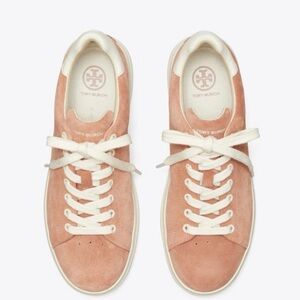 Tory Burch Howell Court Sneaker Suede Size 8 NEW